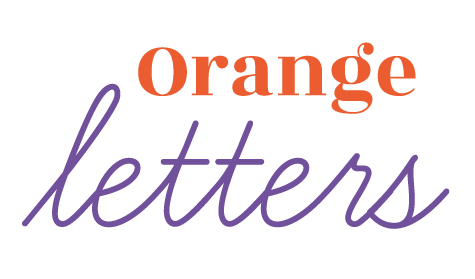 Orange Letters Logo